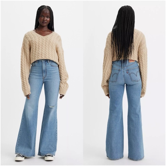 LEVI’S Ribcage Bell Jeans - Picture 1 of 11